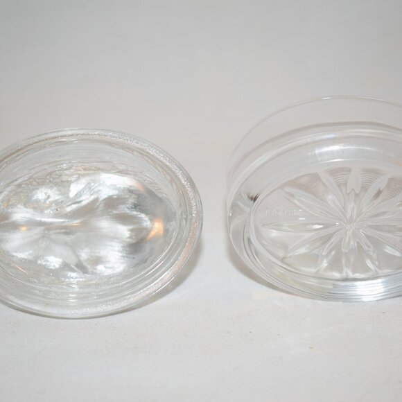 Luminarc Verrerie D'Arques France Glass Rabbit Trinket Box EUC - Picture 5 of 5